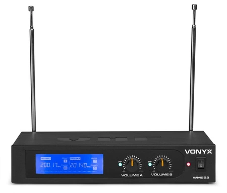 Zestaw mikrofonów nagłownych VHF Vonyx WM522B