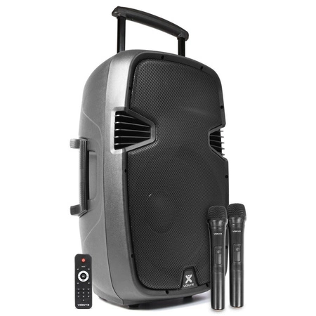 Kolumna mobilna z mikrofonami UHF Vonyx SPJ-PA915