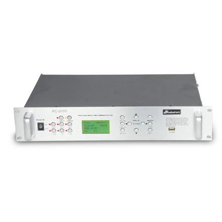 Odtwarzacz multimedialny selektor głośników 100V PC-2000 Audioport