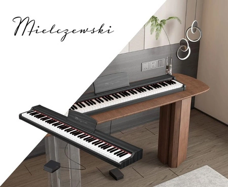 Pianino cyfrowe 88 klawiszy CANZONA mahoń Mielczewski