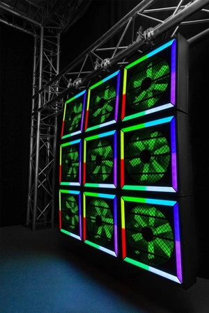 Efekt świetlny LED Twister 400 FAN RGB DMX Beamz