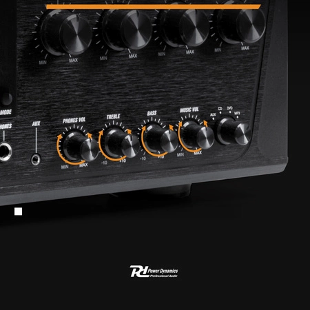 Wzmacniacz audio 8 strefowy 800W PV280BT Power Dynamics