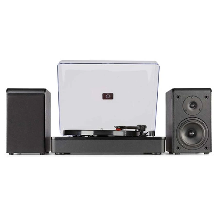 Gramofon RP330 Audizio głośniki BT czarny