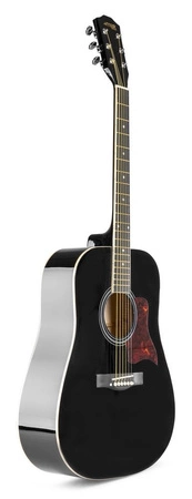 Zestaw: Gitara akustyczna Max Solojam Western czarna + akcesoria