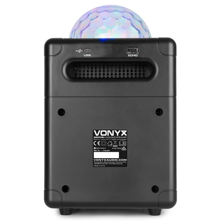 Głośnik karaoke Vonyx SBS55B 2x mikrofon BT LED