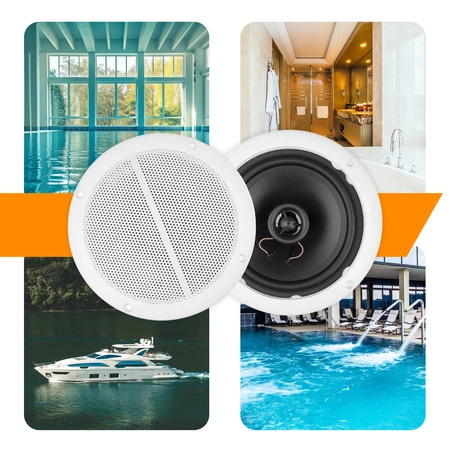 Zestaw głośników instalacyjnych 5" 80W PD MS50