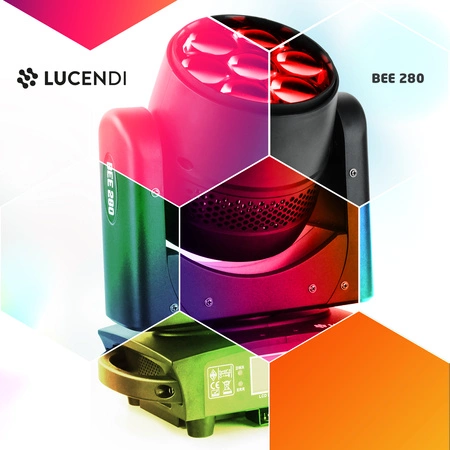 Głowa ruchoma BEE280 7x40W LED Bee Eyes Lucendi