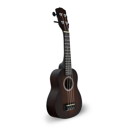 Zestaw: Ukulele sopranowe 21" HRF21 brązowe+ akcesoria Golden Guitar
