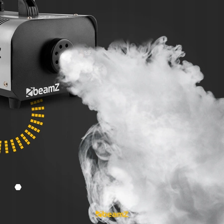 Zestaw: Wytwornica dymu 900W S900+ płyn do dymu 5L BeamZ