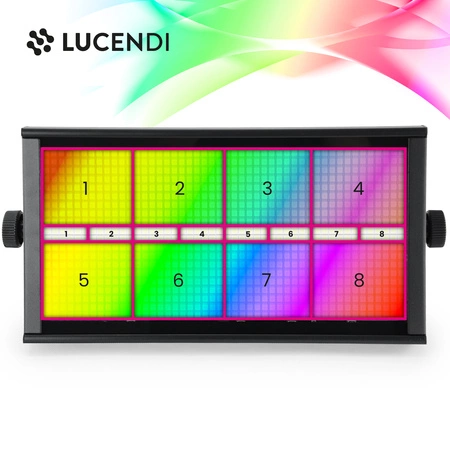 Stroboskop LED RGBW 380W STAGE STROBE 1000 Lucendi