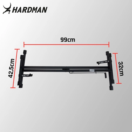 Statyw pod keyboard 52-97cm HR-KS2 Hardman