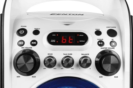 Karaoke system z CD i 2 mikrofonami SBS30W