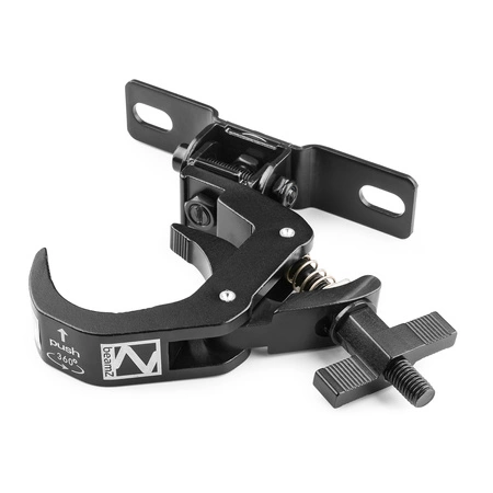 Zestaw 10x Zacisk spustowy BC50B-75M Czarny Beamz