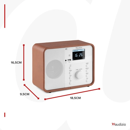 Radio internetowe WIFI Nardo DAB+ FM Audizio