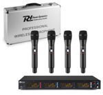 Zestaw mikrofonów bezprzewodowych Power Dynamics PD504H