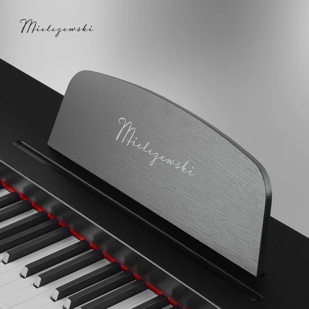 Zestaw: Pianino cyfrowe 88 klawiszy Aria I Mielczewski+ dedykowany pokrowiec