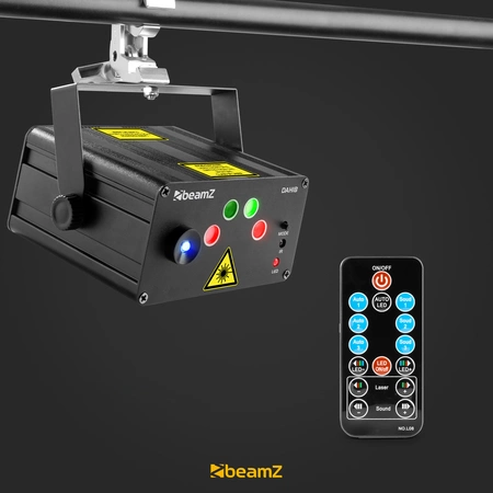 Laser Dahib Double RG Gobo z niebieską diodą LED