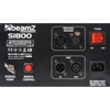 Zestaw: Wytwornica dymu pionowego DMX 1800W S1800+ płyn do dymu 5l Beamz