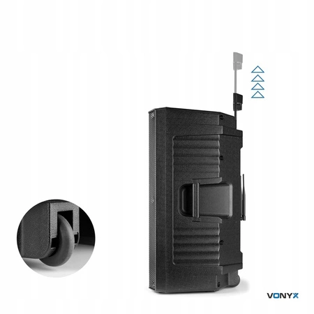 Kolumna mobilna VSA500-BP 12" Combi Vonyx+ pokrowiec