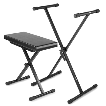 Zestaw: Ławka do keyboardu+ statyw pod keyboard