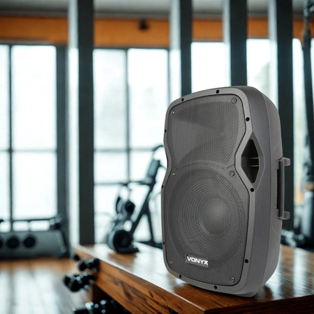 Kolumna mobilna z mikrofonami 600W Vonyx AP1200PA 12"