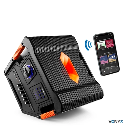 Kolumna mobilna ROCK300 180W BT FM bateria Vonyx