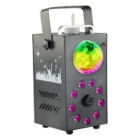 Zestaw: Wytwornica dymu z efektem LED i Jelly Ball SATURN+ płyn do dymu 1l