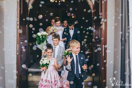 Zestaw: wytwornica baniek LED RGB LBM10-Clear + płyn 5 l