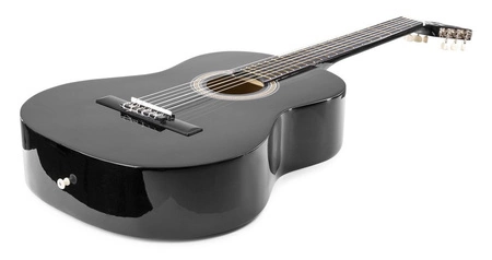 Zestaw: Gitara klasyczna 39'' SoloArt Max czarna +statyw + pulpit na nuty +ackesoria