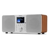 Radio cyfrowe Genua DAB+ FM stereo Audizio srebrny