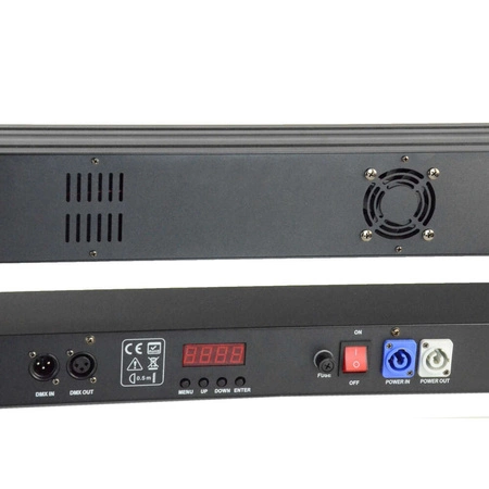 Belka oświetleniowa obrotowa 22x3W RGBW SMD LED DMX Firefog