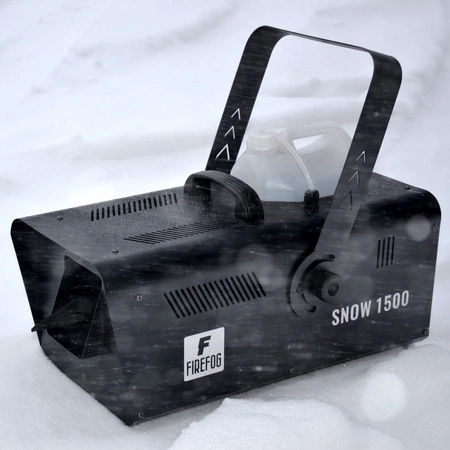 Zestaw: Wytwornica śniegu 1500W Snow1500 DMX pilot Firefog + płyn 5L