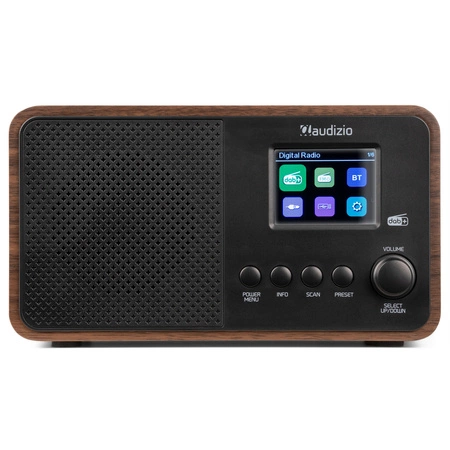 Radio cyfrowe DAB+ FM Avio czarne Audizio