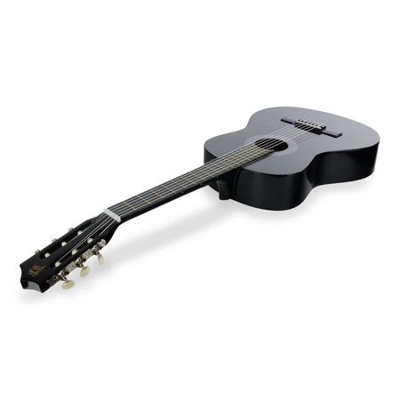 Gitara klasyczna 39" 4/4 czarna+ akcesoria GK39CZ Golden Guitar
