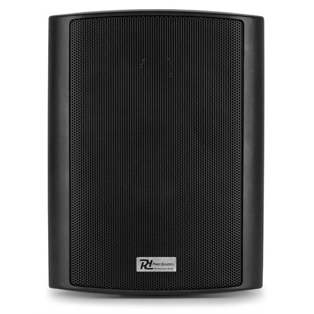 Zestaw czarnych głośników naściennych 4 x 6.5" BC65V z wzmacniaczem