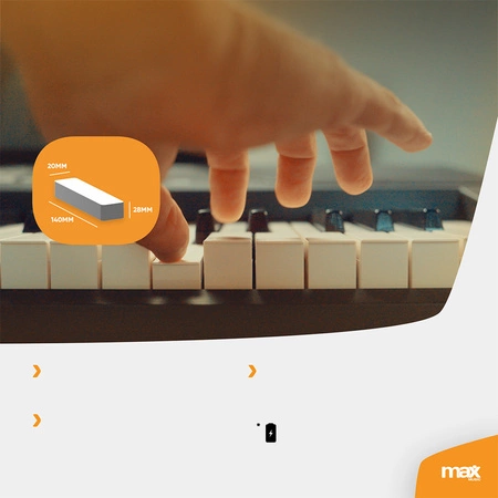 Keyboard MIDI PRO 61 klawiszy czułych na nacisk Rhapsody61P Max