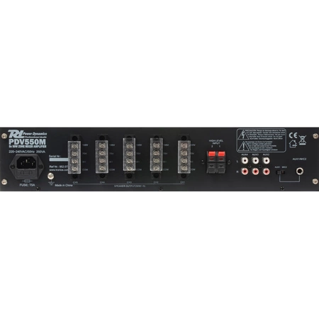 Pięciokanałowy wzmacniacz Power Dynamics PDV550M