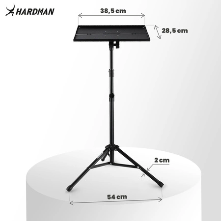Uniwersalny statyw z podstawą na tablet projektor nuty HPS1 Hardman