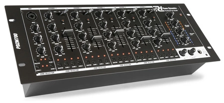 Mikser 6-kanałowy 4 strefy USB PDZM700 Power Dynamics