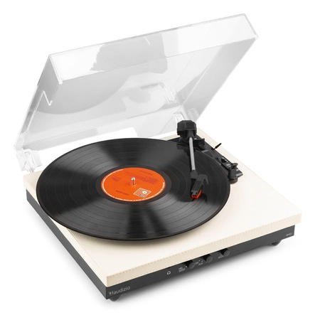 Gramofon RP113C Audizio wejście/wyjście BT kremowy
