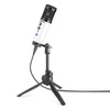 Mikrofon studyjny USB Vonyx CM320W ze statywem stołowym - biały