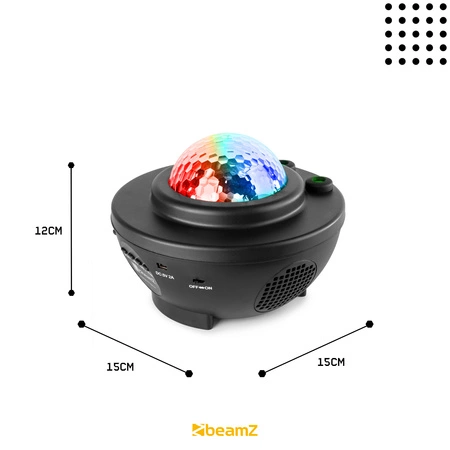 Zestaw imprezowy/ Kula plazmowa + Projektor z głośnikiem półkula SkyNight BT IRC R/G