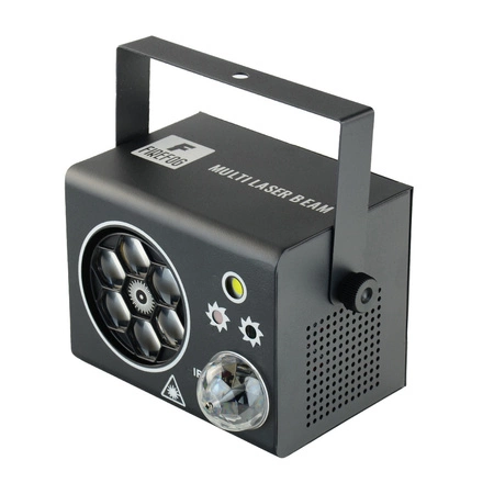 Efekt oświetleniowy Multi Laser Beam astro strobo pilot bezprzewodowy