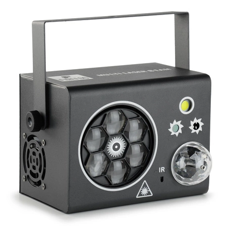 Efekt oświetleniowy Multi Laser Beam astro strobo pilot bezprzewodowy