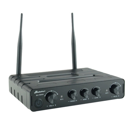 Zestaw mikrofonów bezprzewodowych doręcznych UHF+ stacja Audioport SU-750HH