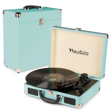 Futerał na płyty winylowe Audizio RC32, niebieski