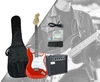 Gitara elektryczna - kompletny zestaw -Golden Guitar STEG-20 Czerwona Stratocaster