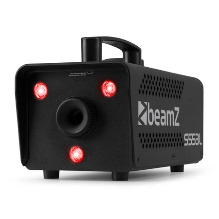 Zestaw: Wytwornica dymu z efektem LED RGB Beamz+ płyn do dymu 1l