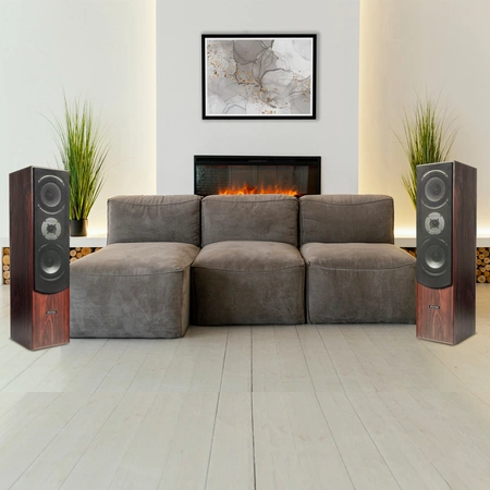 Zestaw kolumn kina domowego Fenton 5.0 Orzech