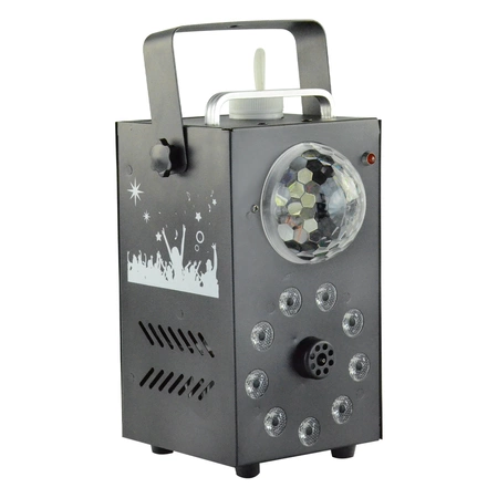 Zestaw: Wytwornica dymu z efektem LED i Jelly Ball SATURN+ płyn do dymu 1l